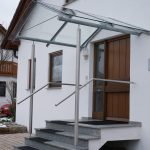 Vordach, Vordächer, Glas, Schutz, Erweiterung, Regen | Walter Edelstahl Stahl Glas